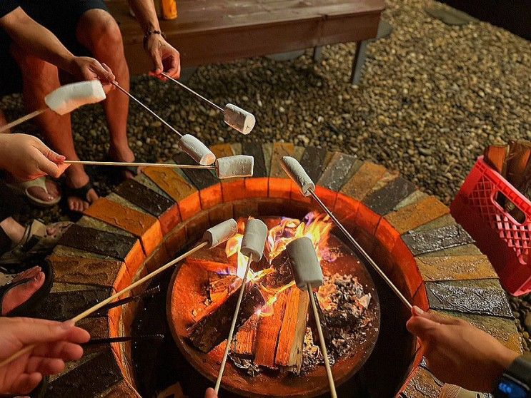 수영장 있는 독채펜션 추천 #포천 스테이소야, 포천카페맛집...