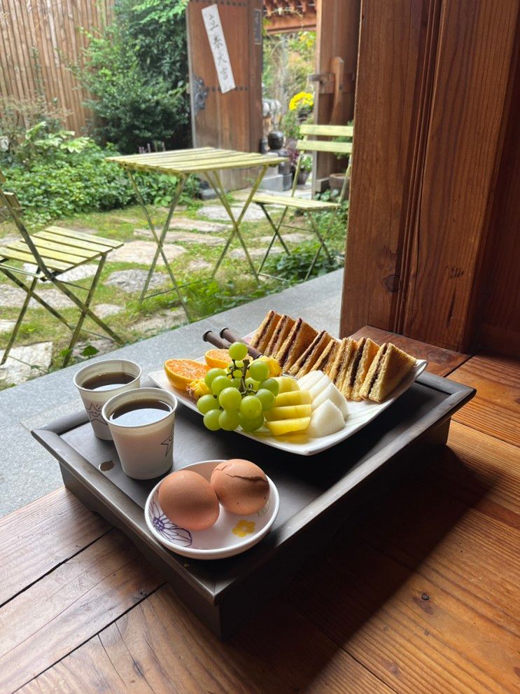 [내돈내산] 전주 별자리한옥스테이펜션 솔직후기 • 조식 미쳤다