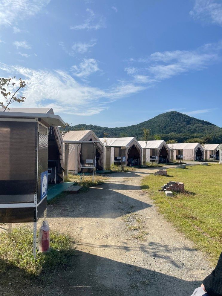 [경주 글램핑] 깨끗하고... 글램핑장 별자리캠핑랜드...