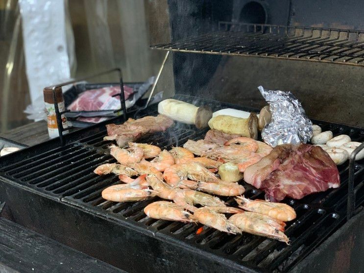 용인 고기리 혜원 펜션에서 바베큐 먹은 이야기