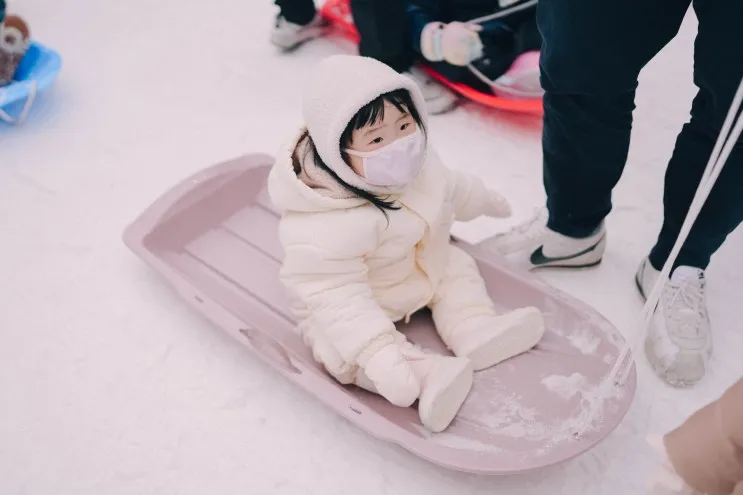 용인 양지 파인리조트 눈썰매장 주말에 다녀온 후기