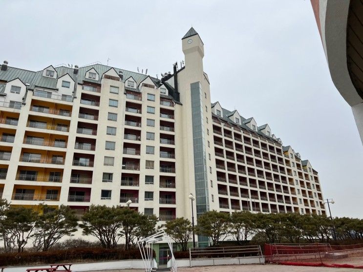 [용인]양지 파인 리조트 온돌방 숙박후기_ 수학여행 느낌...