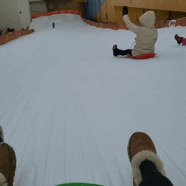 용인 양지파인리조트 눈썰매장, 아이와 가볼만한 경기도 눈썰매장