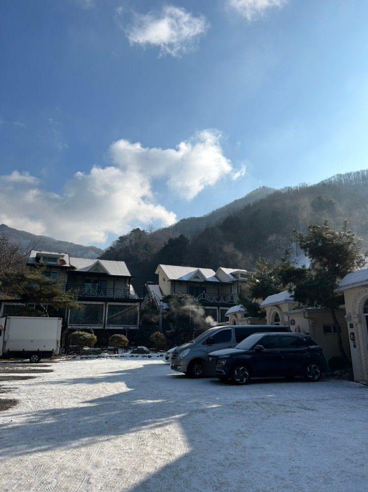 가평 불멍펜션 미유풀빌라앤스파 펜션리뷰