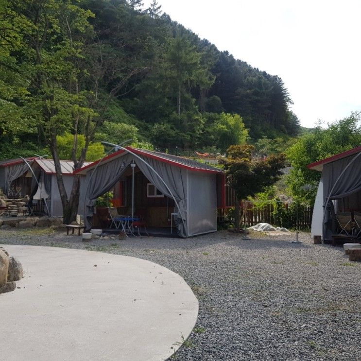 티앤 글램핑, 가평펜션, 6살 아이와 주말에 간단히 수영할 수...