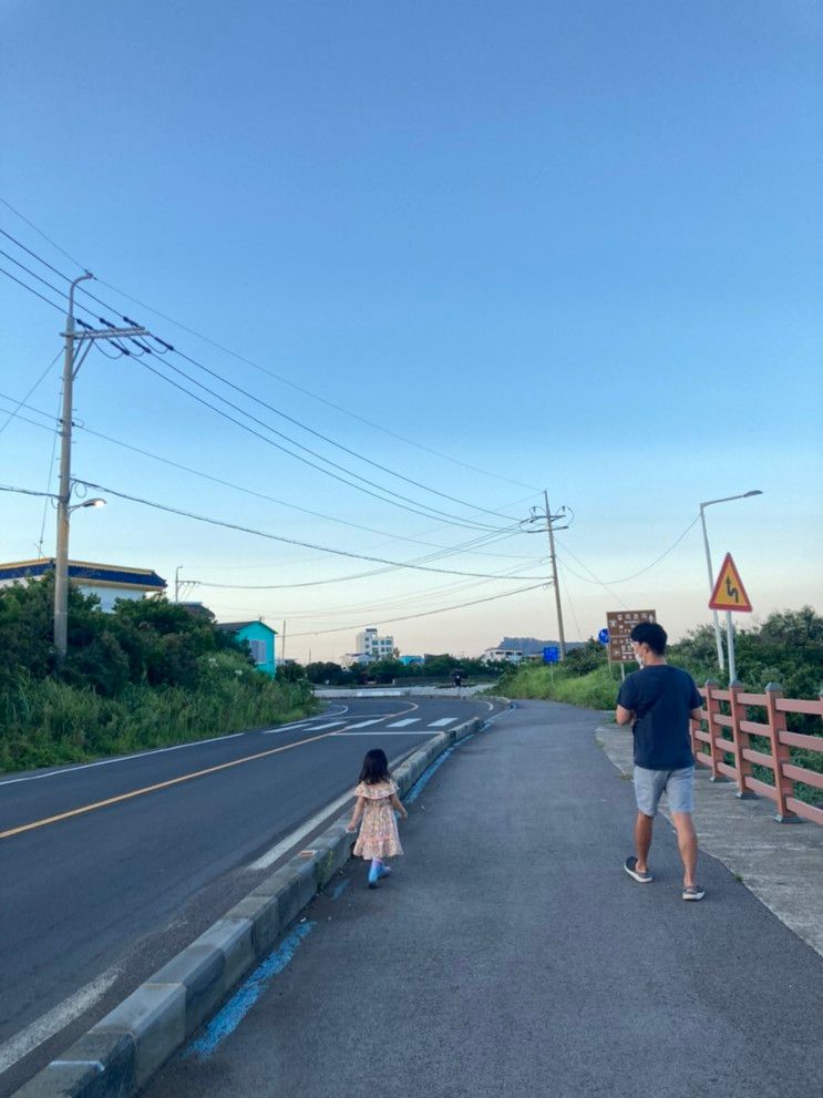 네 살 아이와 제주 2주 살기(표선 해수욕장 / 성산 일돈 흑돼지 / 주변 산책)