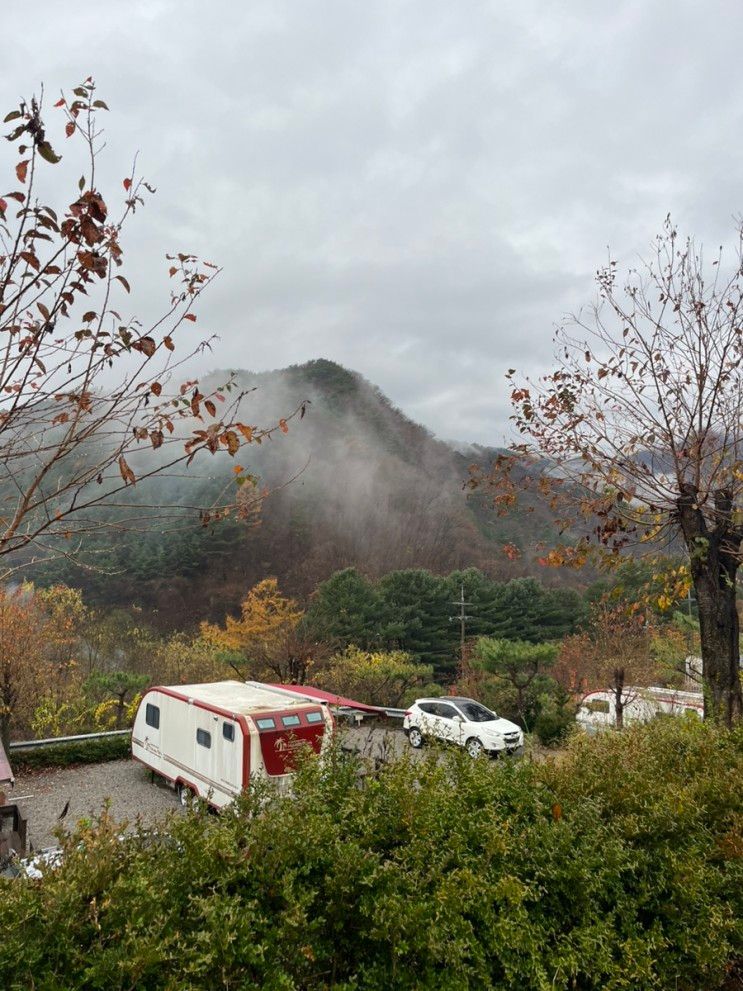 서울 근교 뚜벅이 가평 명지산 글램핑 카라반 다녀오기 @ 가평역...