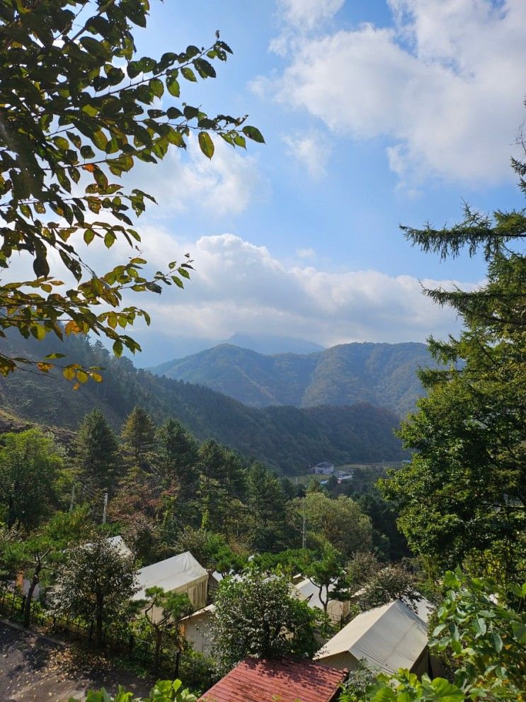 가평명지산카라반글램핑 글램핑 스카이락 숙박후기