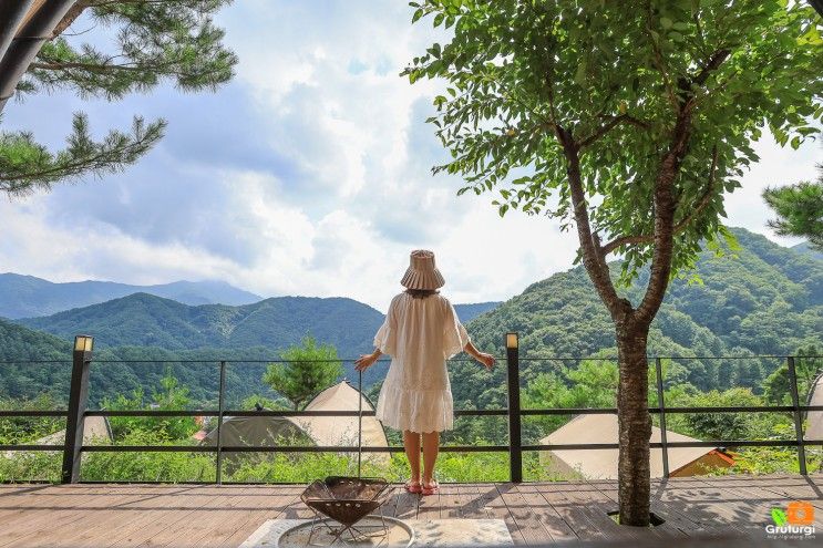 경기도 가평 글램핑 추천 서울근교 카라반 명지산 경기 캠핑장