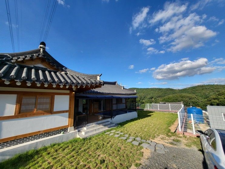 경주 애견동반 한옥 노블리안형산독채한옥풀빌라  후기