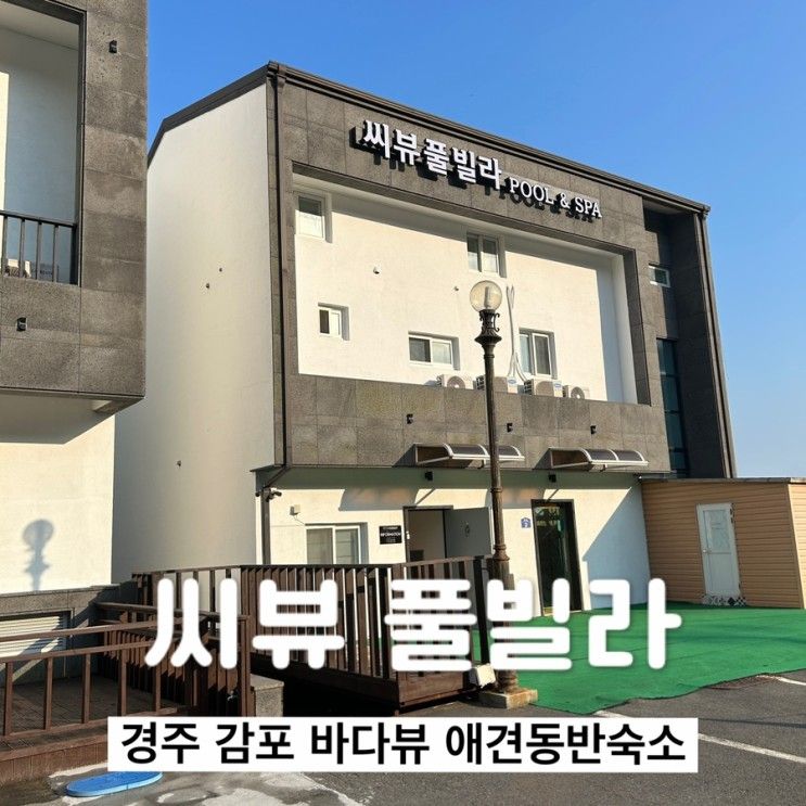 [경주 감포 숙소 추천] ‘씨뷰풀빌라’ 바다 뷰 바베큐장이 있는...