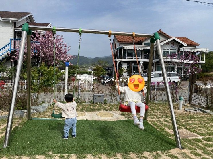 경주 천북면 아이랑 가기 좋은 온수 풀빌라 한아름펜션...