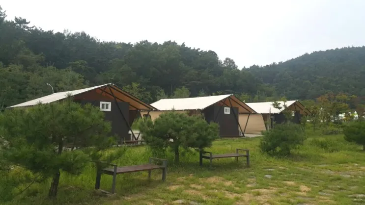 부여 굿뜨래 웰빙마을 글램핑장