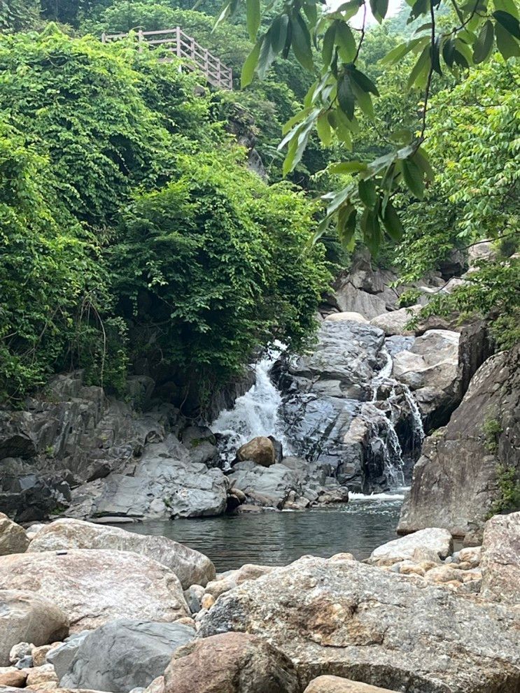 Maria] 산청중산리 - 계곡물놀이,지리산리조트글램핑캠핑장...