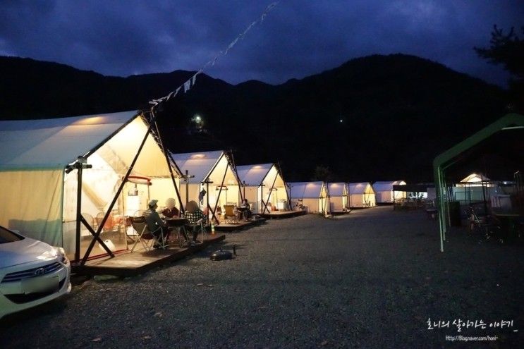 산청 숙박 산청 글램핑은 물 맑고 공기 좋은 지리산리조트...