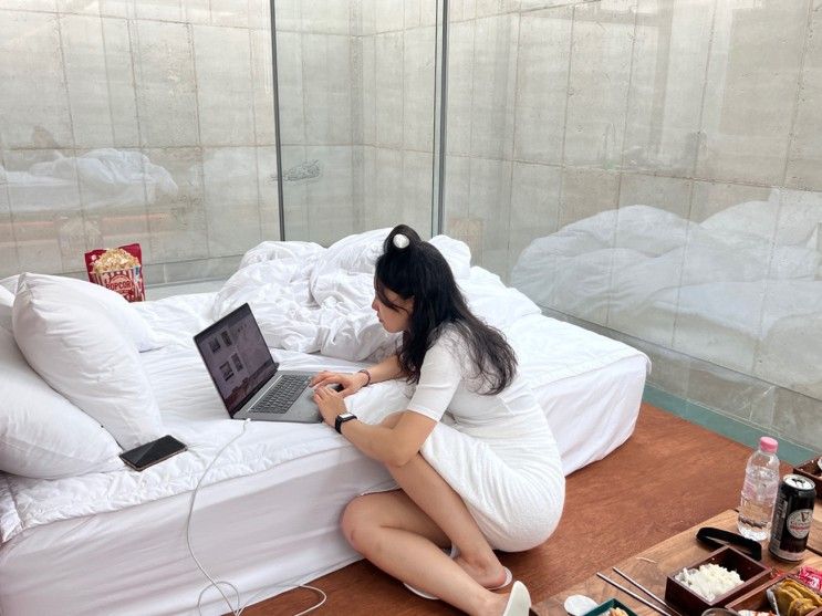 7개의 네모 독채 온수풀을 가진 경상도 신상 풀빌라 미므미므...