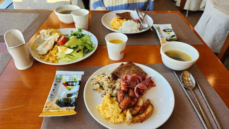 경주 일성보문콘도 리조트 조식후기