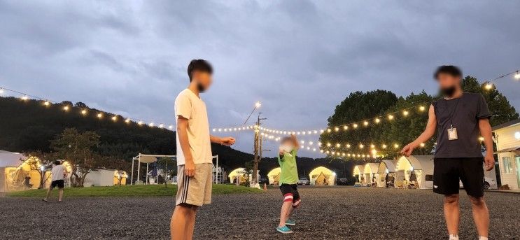 창녕 위더스 글램핑 폐교를 활용한 감성숙박지