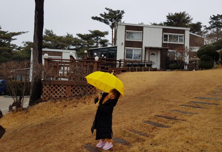 안면도 가족펜션 쏠미라벨, 독채스파펜션이라 좋았던 곳