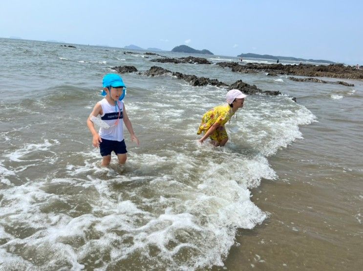 태안 여행 기록~ 안면식당, 트루디펜션, 꽃지해수욕장...