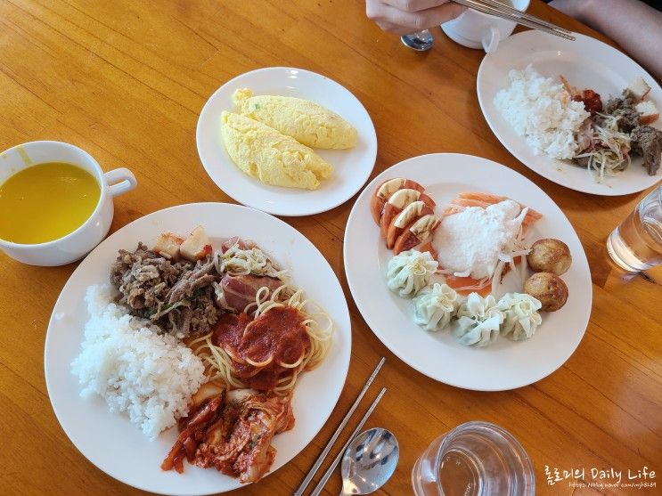 제주 함덕 숙소 유탑유블레스호텔 조식까지 맛있게