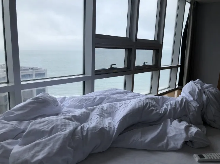 해운대 씨클라우드 레지던스 방도 바다뷰도 만족