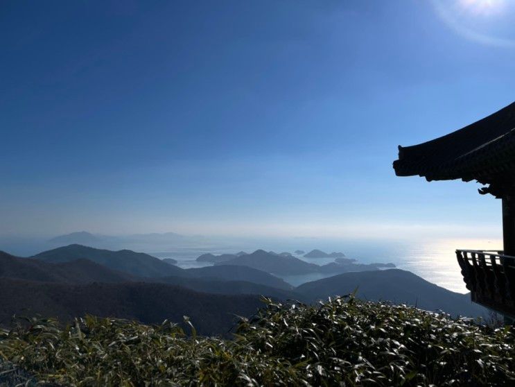 겨울 남해여행 기록-4 (오션블루펜션, 재두식당, 보리암...