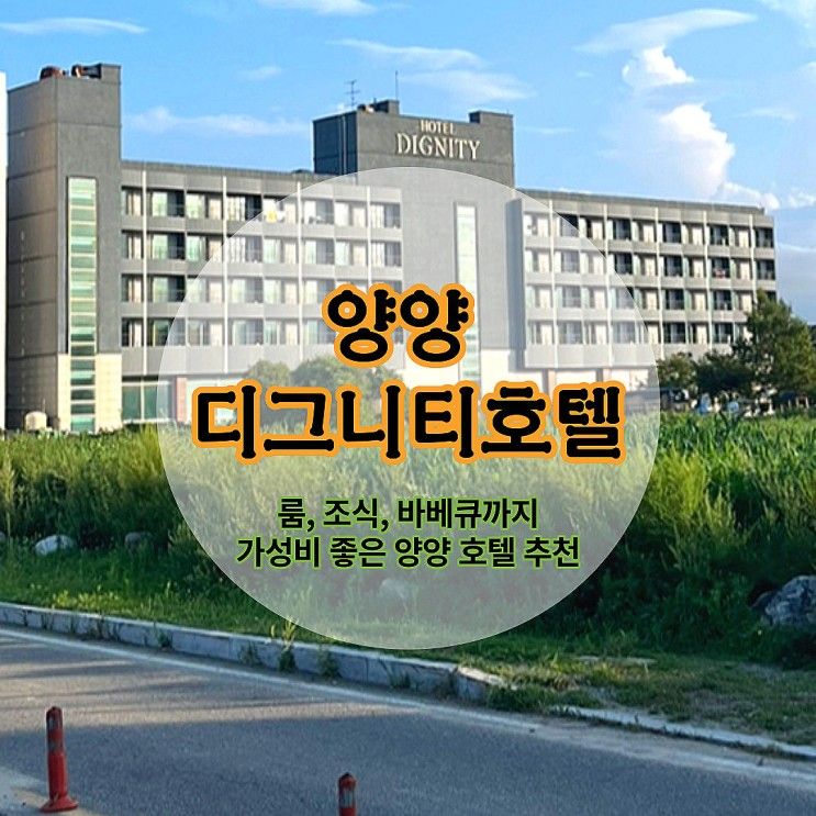 강원도 양양 역대급 넓었던 디그니티호텔 _와인 플래터 조식 후기