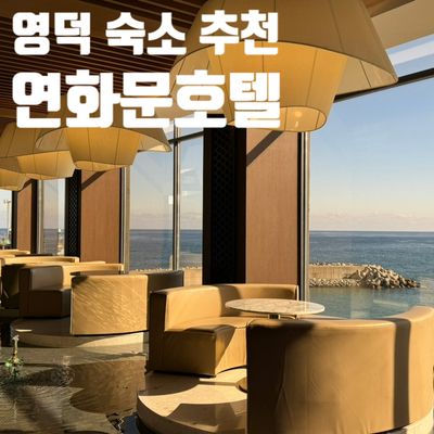 영덕 숙소, 연화문호텔 오션스위트더블 1박 후기