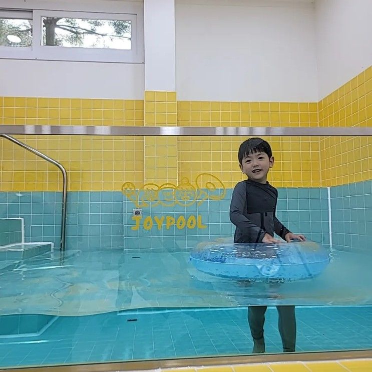(파주)3살4살 아기와 프라이빗 수영장 [조이풀]