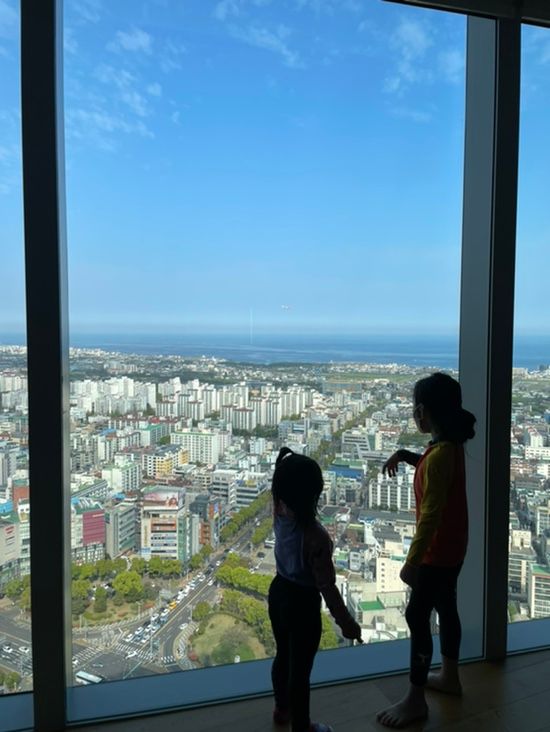 제주 아이랑 여행 : 그랜드하얏트제주 오션뷰킹룸 / 유아용품...