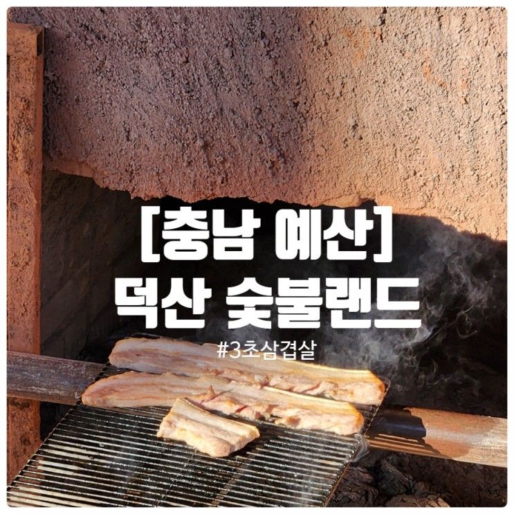 [충남 예산] 충남 참숯 불가마 찜질방 덕산 숯불랜드(+3초삼겹살)