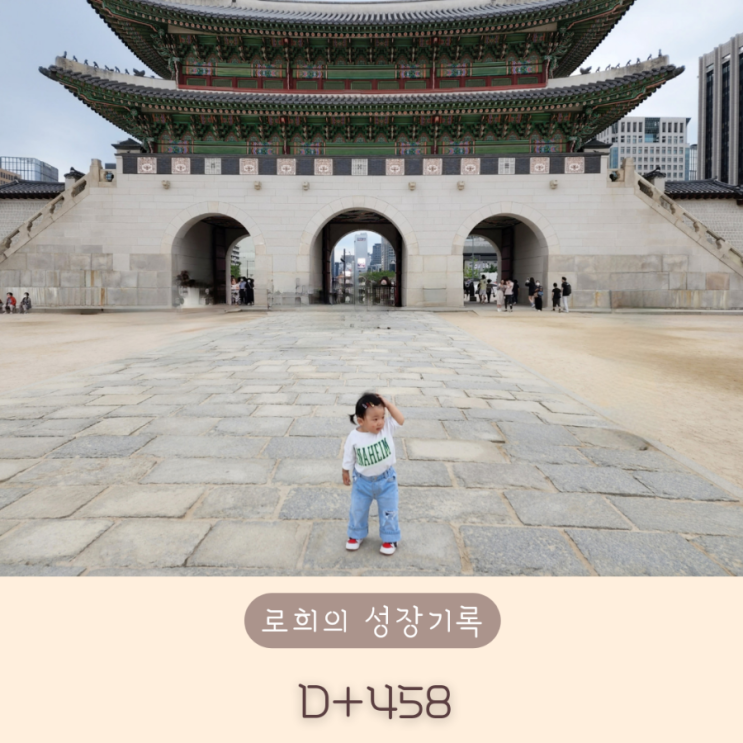 D+458/ 아기랑 종각나들이(광화문, 대한민국역사박물관)