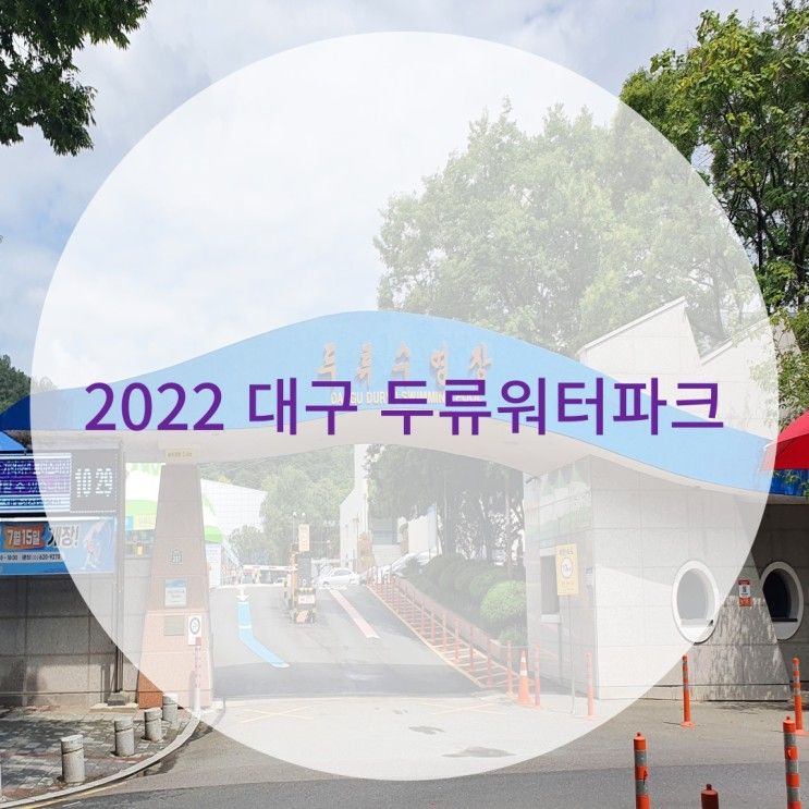 아이와 행복했던 2022년 대구 두류 워터파크 수영장