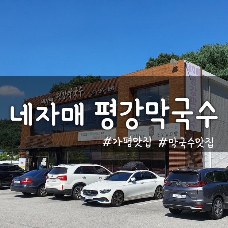 더스테이힐링파크 근처 맛집 :: 가평 네자매 평강막국수