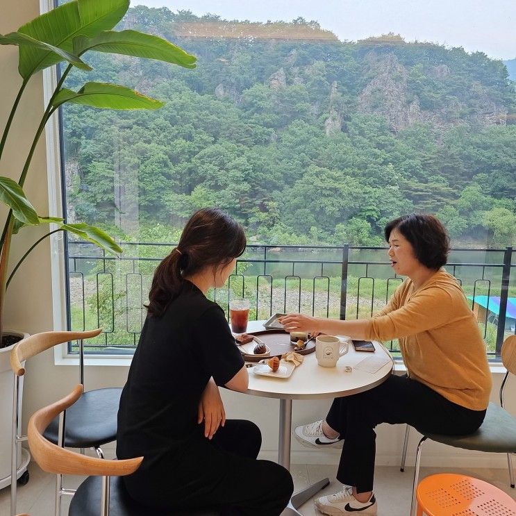 문경 뷰 맛집 카페 그로체 /문경 감성 카페/ 문경뷰맛집/ 문경 카페