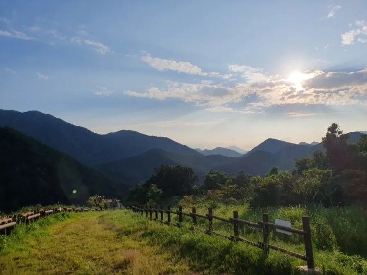 문경가볼만한곳 고모산성 뷰 좋은 명소 | 오미자터널 입구