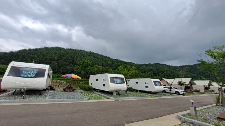 양구군 동면 팔랑리 곰취향 가득한 팔랑골 캠핑장 이예요