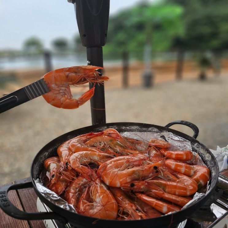 [대부도 맛집] 양식장뷰  《정일수산》 가을 새우철...