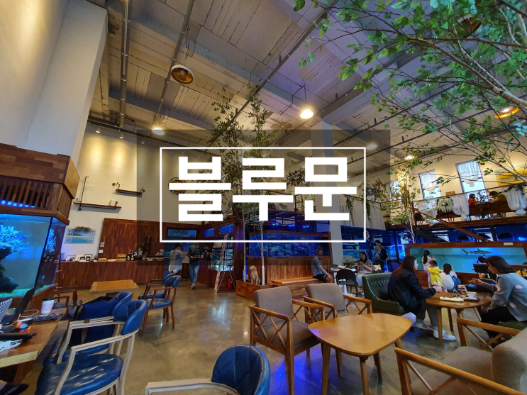 남양주 수족관 카페 블루문