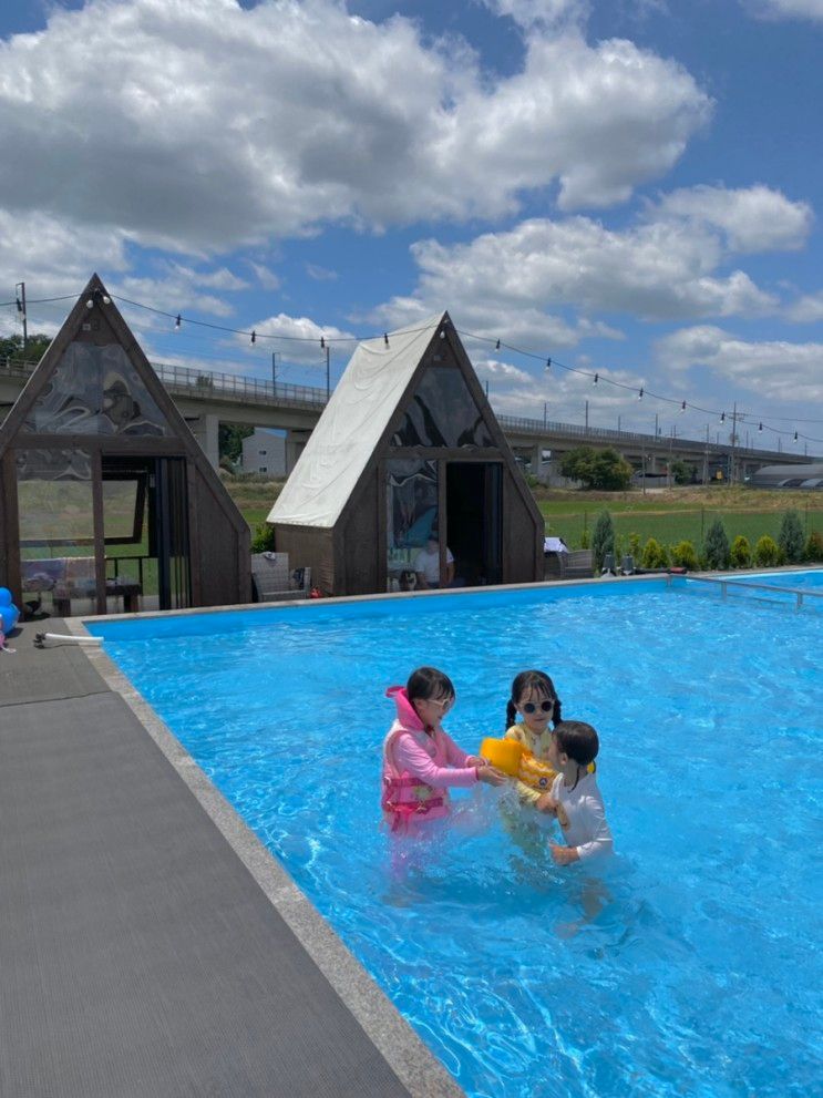 천안 아이랑 가볼만한곳 :: 바베큐장과 야외수영장이 있는 풍세관광농원
