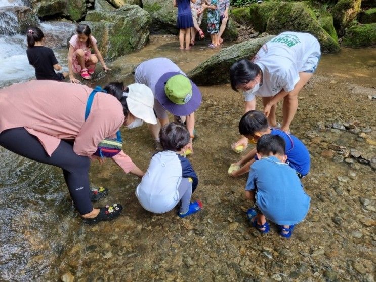 산성공원유아숲체험원-계곡탐사