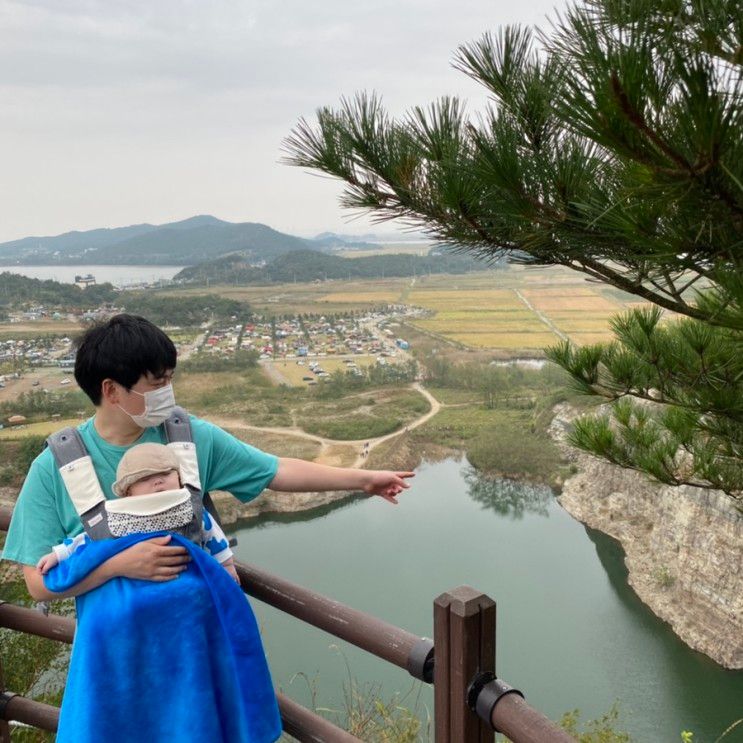 D+146)육아일기:아기랑 대부도... 이색적인 카페 바다뷰 뻘다방