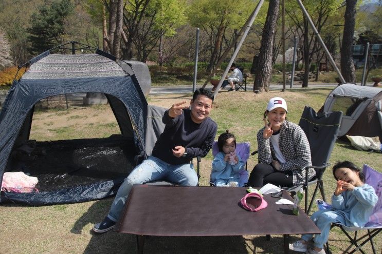 용인자연휴양림 그늘막 텐트 숲놀이터 추천