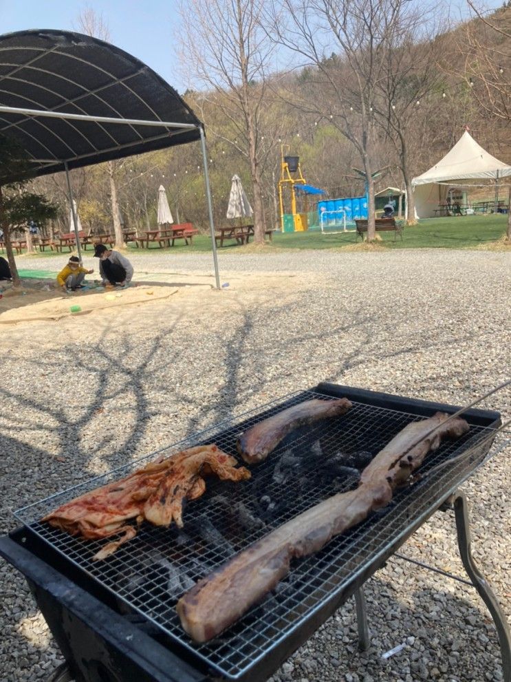 서울 근교 남양주 진접 셀프 바베큐장 숲266 솔직후기