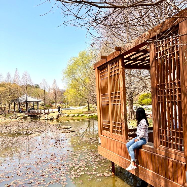 4월 전주 갈만한곳 당일치기 커플 여행 전주 수목원 포토존