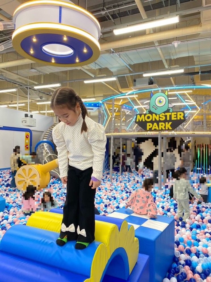 신도림 키즈카페 몬스터파크 신도림점 평일 방문 후기