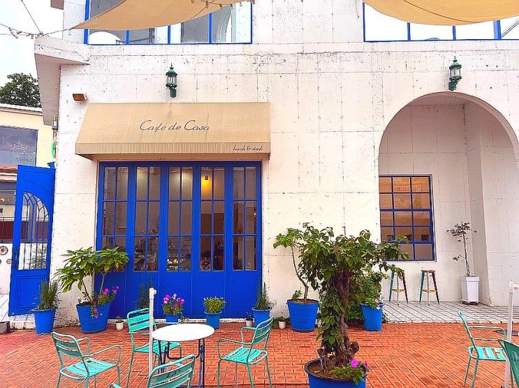 가평/청평 스페인 하얀마을 미하스를 모티브 한 건물의 카페 :: 카페드까사 (라스 블랑카스)