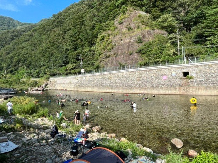 [경기 가평군] 백둔교 항아리바위계곡