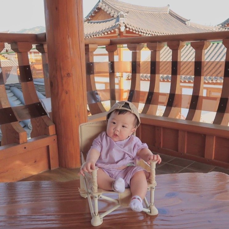 5개월아기랑 풀빌라🏊🏻‍♂️ ‘경주신라한옥호텔’ 풀빌라독채A